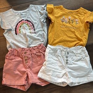 4-piece matching set for girls size 8
